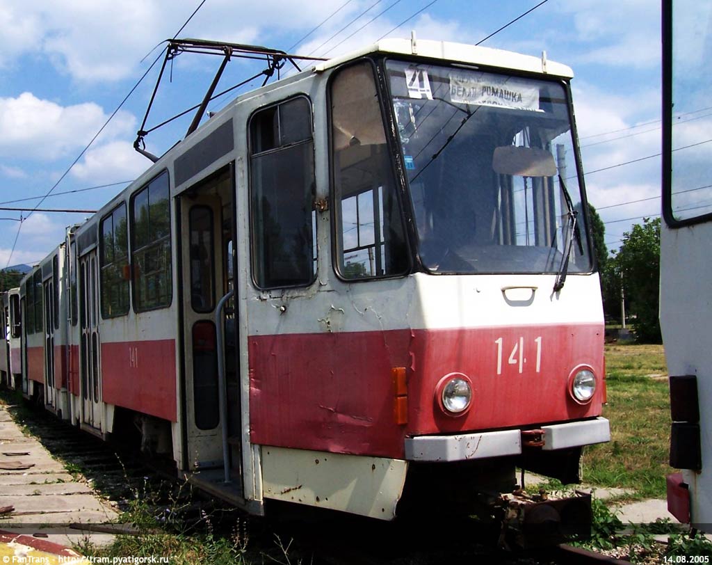 Pyatigorsk, Tatra KT4SU Nr. 141