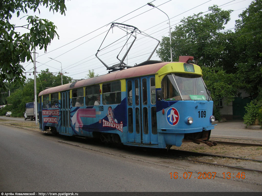 Пятигорск, Tatra T3SU № 109