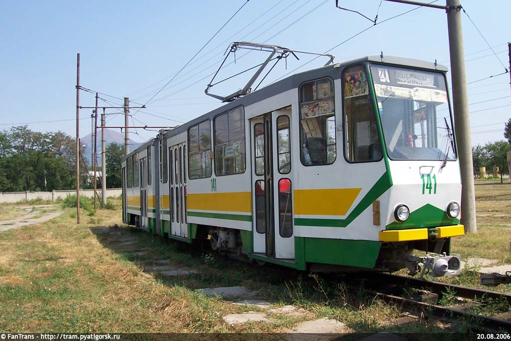 Пятигорск, Tatra KT4SU № 141
