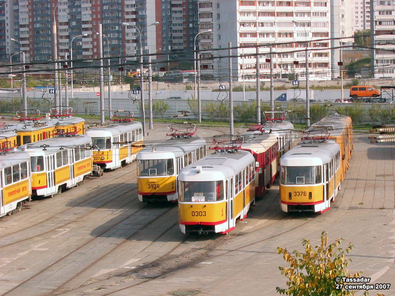 Москва, Tatra T3SU № 0303; Москва, МТТЧ № 3376