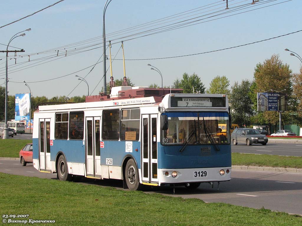 Москва, ЗиУ-682Г-016.02 (с широкой 1-й дверью) № 3129