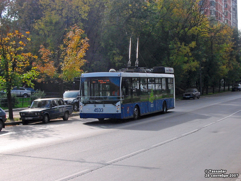 Москва, Тролза-5265.00 «Мегаполис» № 4533