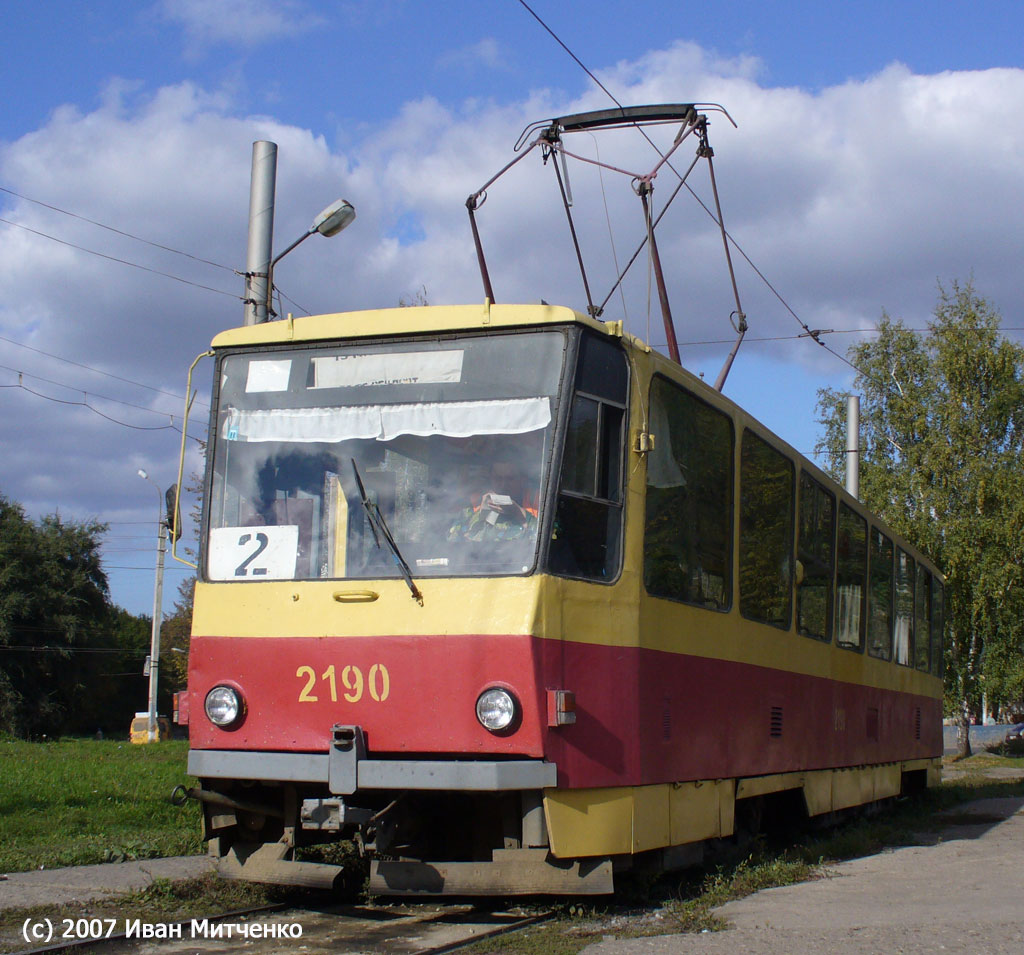 Ульяновск, Tatra T6B5SU № 2190
