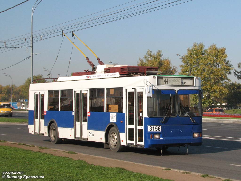 Москва, Тролза-5275.05 «Оптима» № 3156