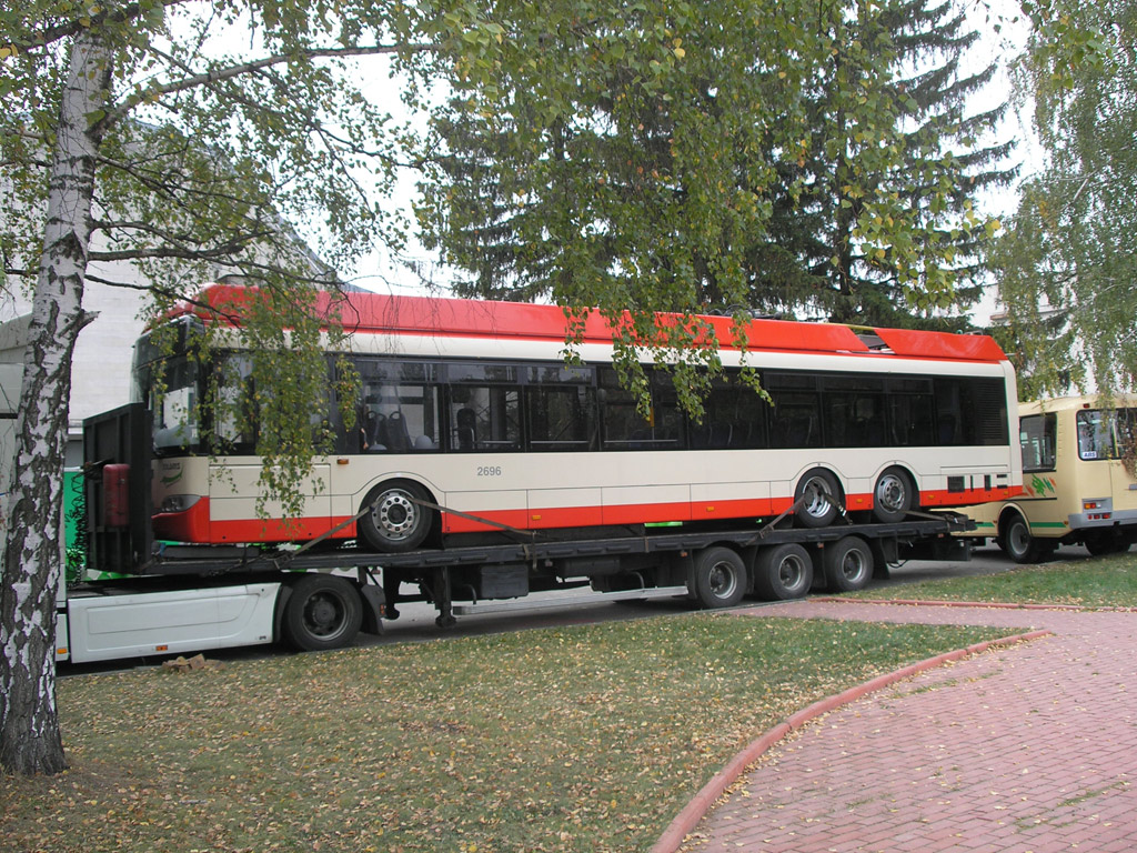 Вильнюс, Solaris Trollino II 15 AC № 2696