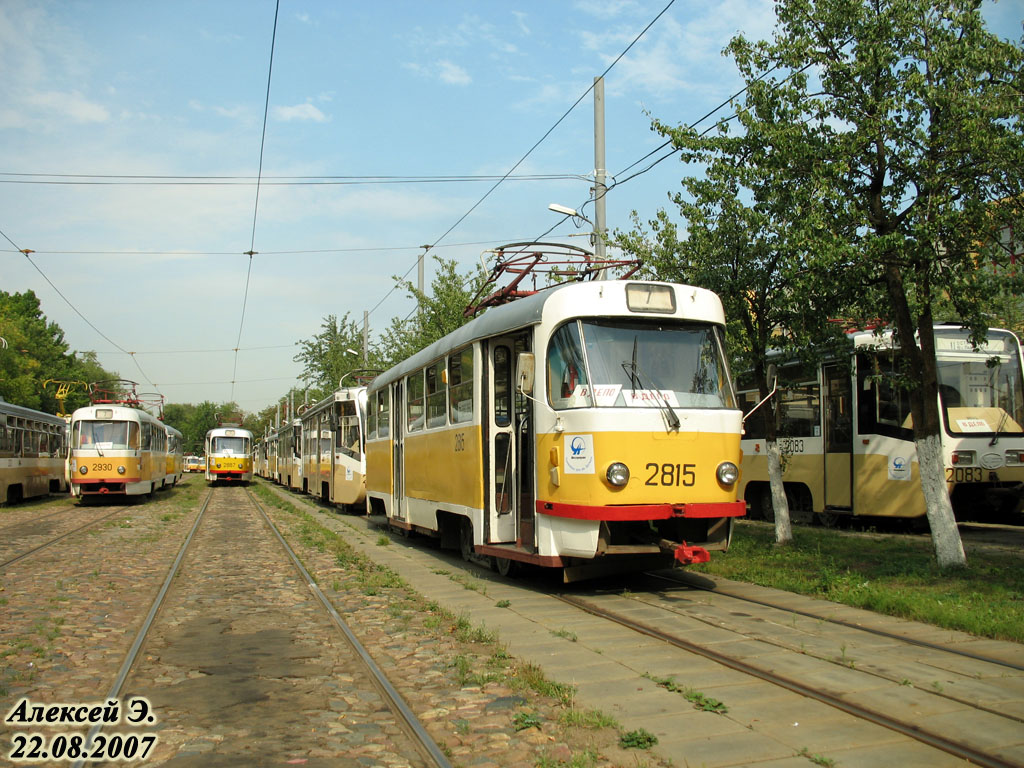 Moskau, Tatra T3SU Nr. 2815