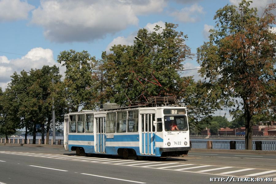 Санкт-Петербург, ЛМ-68М № 7622 Санкт-Петербург, ЛМ-68М № 7622