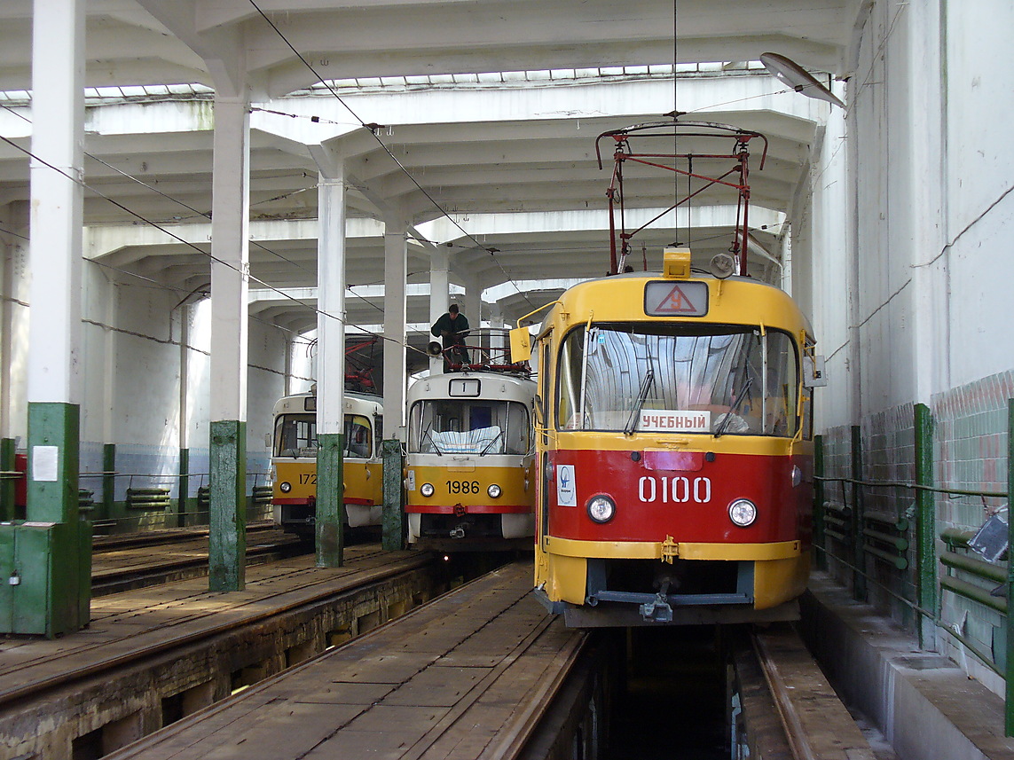 Москва, Tatra T3SU № 0100