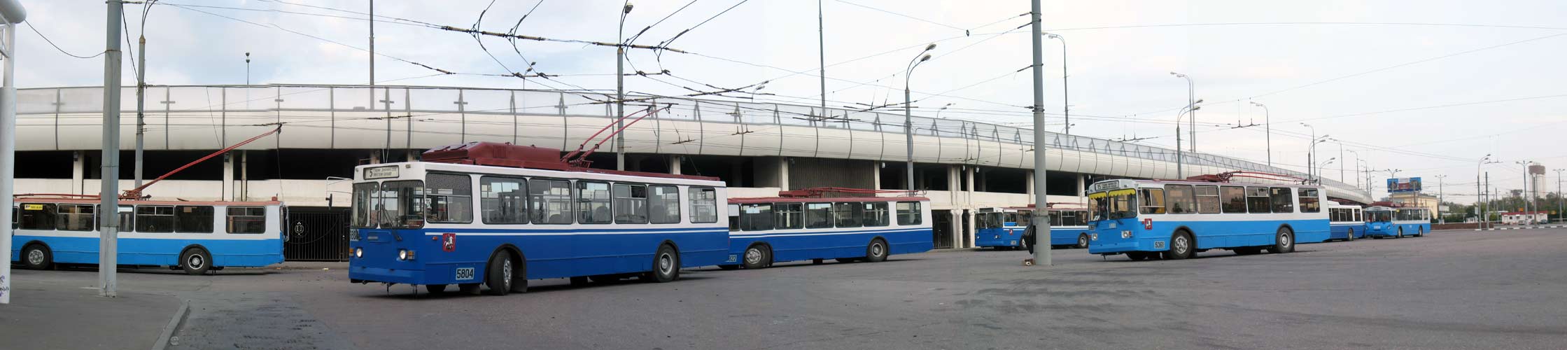 Москва, ЗиУ-682ГМ1 (с широкой передней дверью) № 5804; Москва, ЗиУ-682Г-016  [Г0М] № 5361