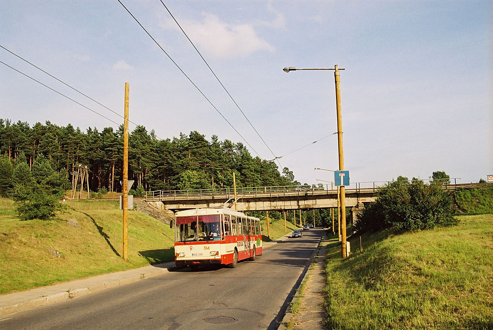 Каунас, Škoda 14Tr89/6 № 314