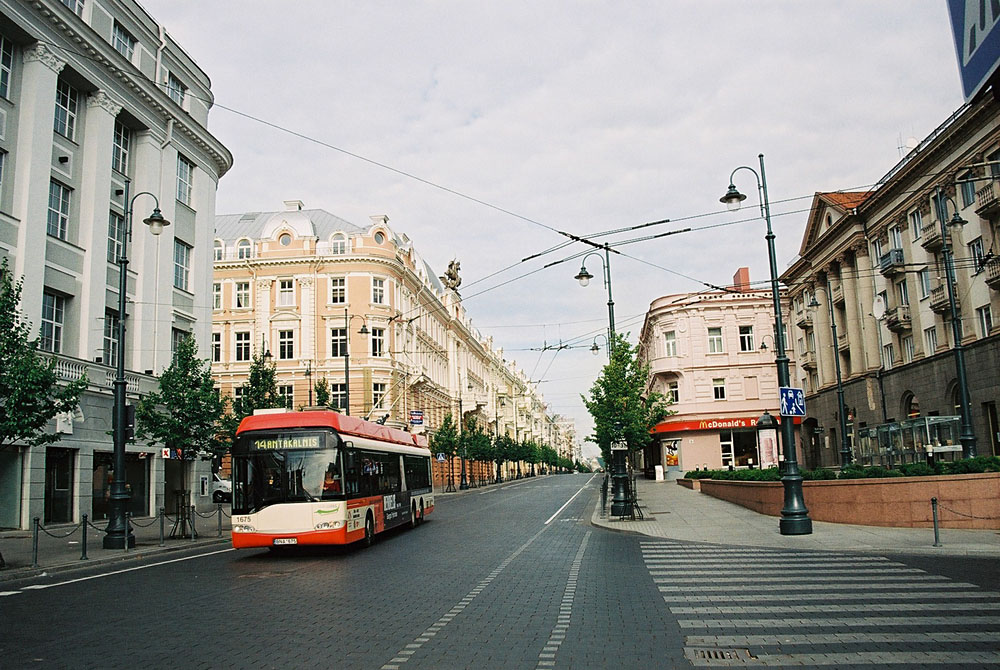 Vilnius, Solaris Trollino II 15 AC nr. 1675