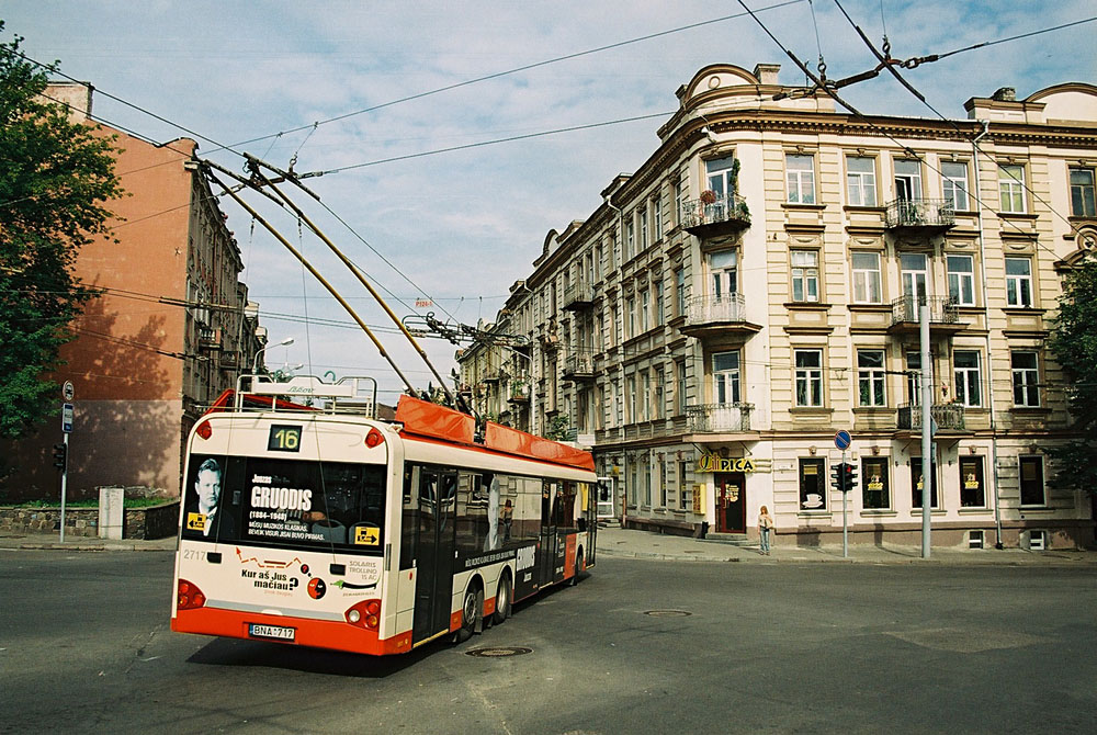 Вильнюс, Solaris Trollino II 15 AC № 2717