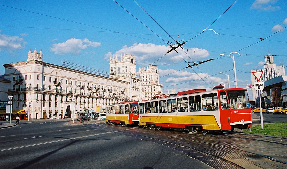 Минск, Tatra T6B5SU № 024