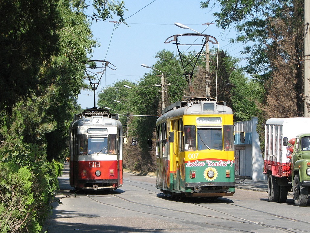 Евпатория, Gotha T57 № 009; Евпатория, Gotha T57 № 007