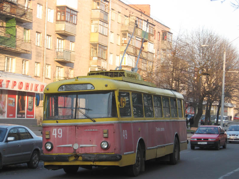 Луцк, Škoda 9Tr19 № 49