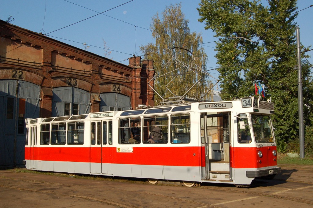 Санкт-Петербург, ЛМ-68 № 6249; Санкт-Петербург — 100-летие трамвая: парад и выставка спецтехники