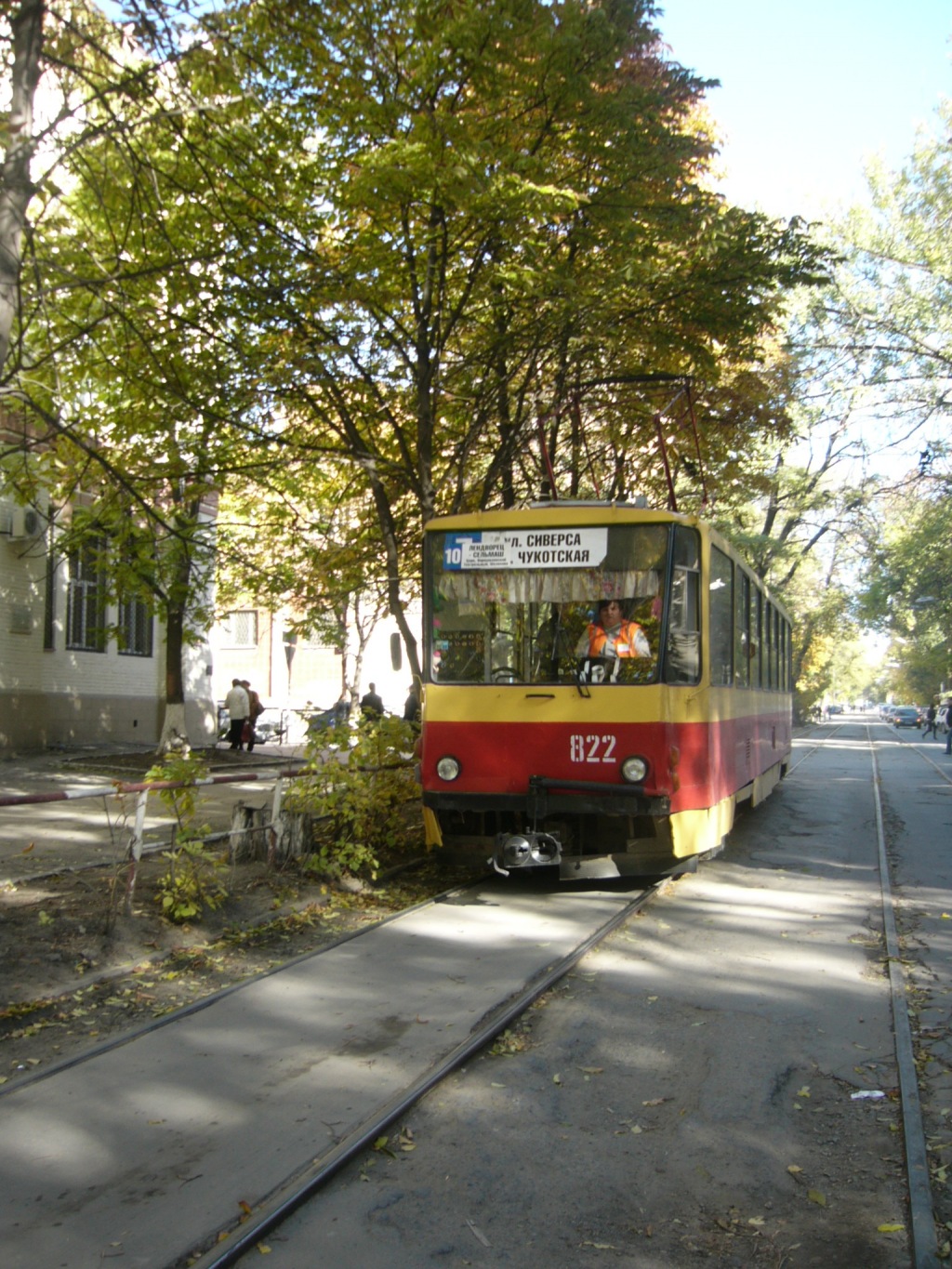 Ростов-на-Дону, Tatra T6B5SU № 822