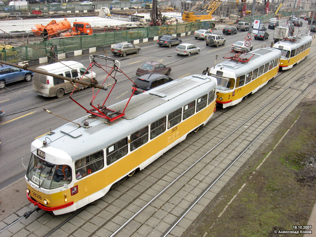 Moskva, Tatra T3SU č. 3828