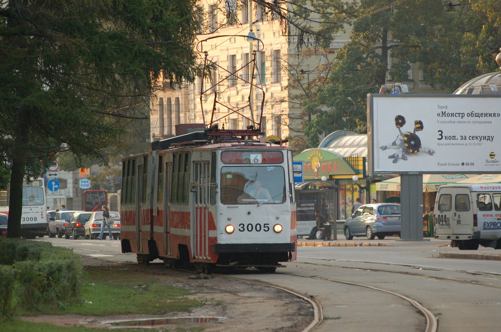 Санкт-Петербург, ЛВС-86К № 3005