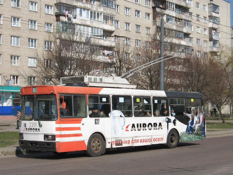 Львов, ЛАЗ-52522 № 027