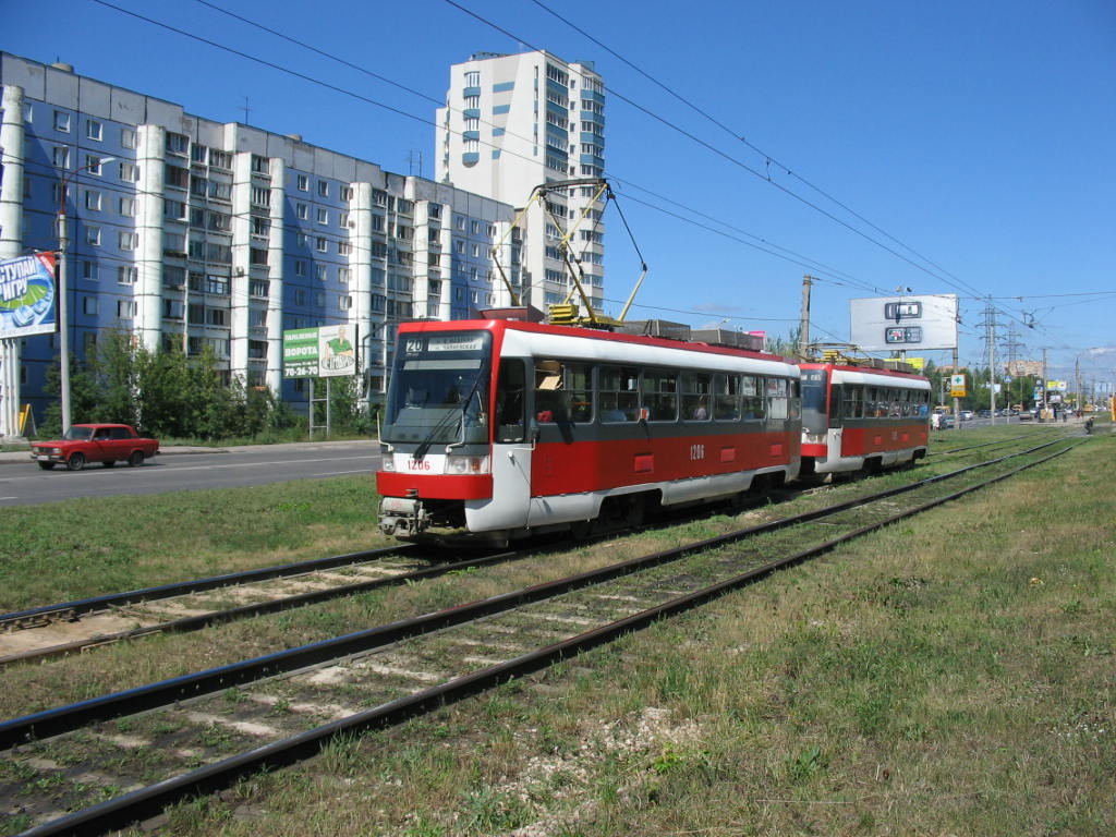 Самара, Tatra T3RF № 1206