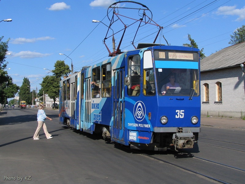 Житомир, Tatra KT4SU № 35