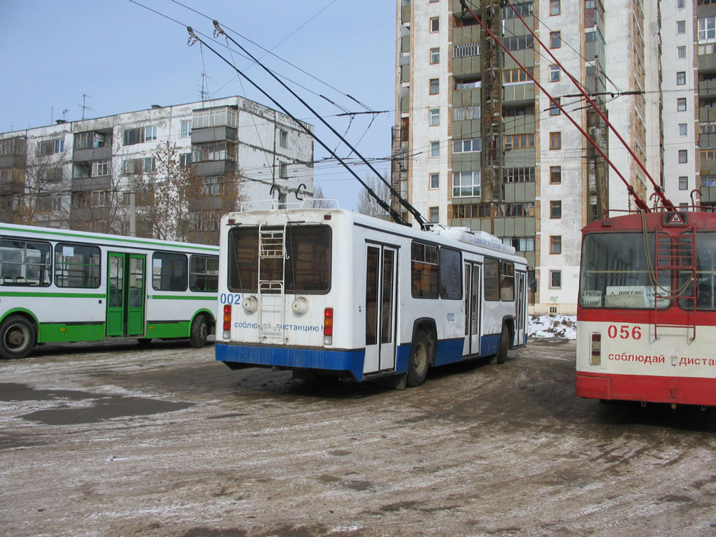 Новокуйбышевск, БТЗ-52761Р № 002; Новокуйбышевск — Конечные станции и кольца
