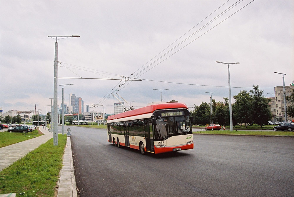 Vilnius, Solaris Trollino II 15 AC # 2683