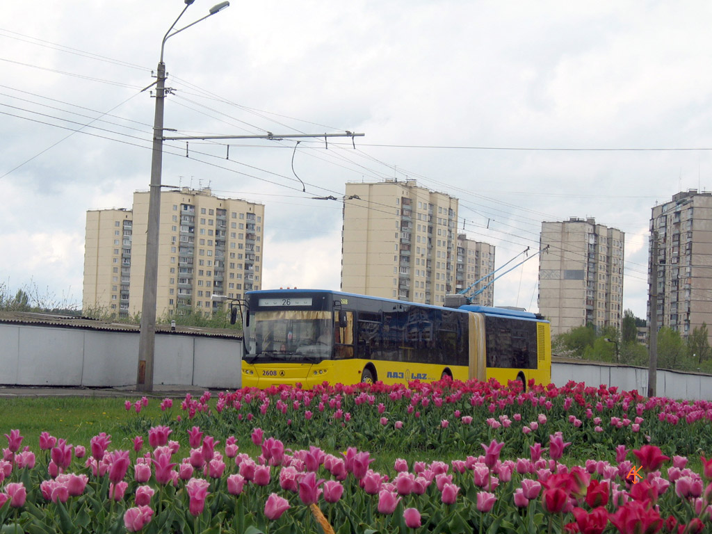 Киев, ЛАЗ E301D1 № 2608 Киев, ЛАЗ E301D1 № 2608