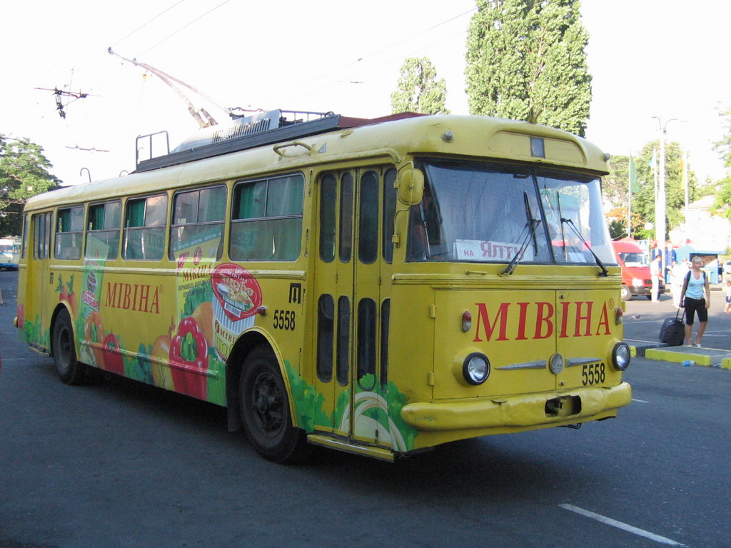 Крымский троллейбус, Škoda 9Tr21 № 5558