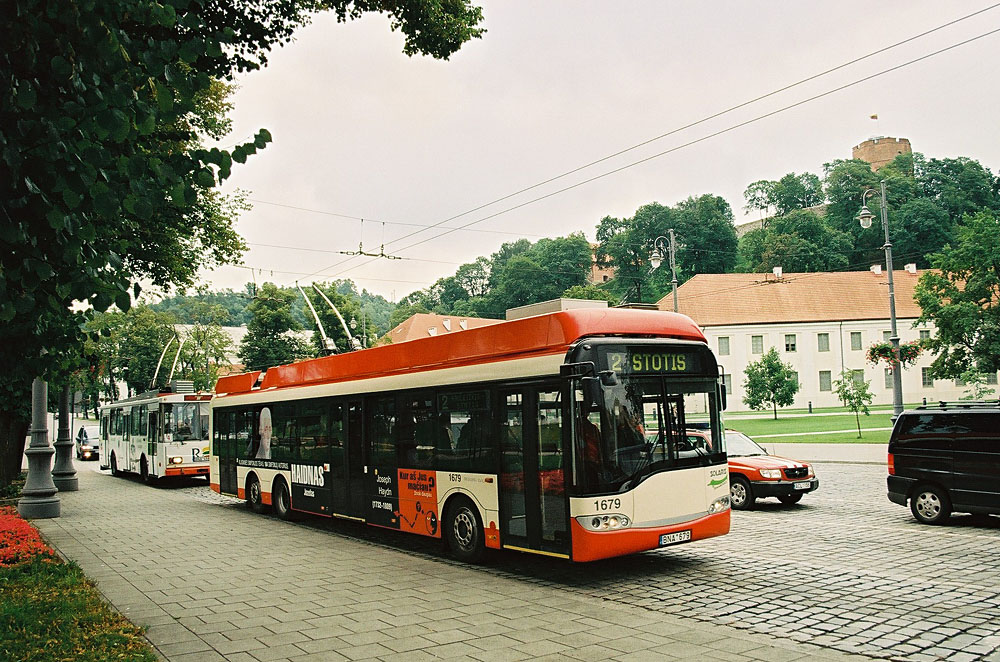 Вильнюс, Solaris Trollino II 15 AC № 1679