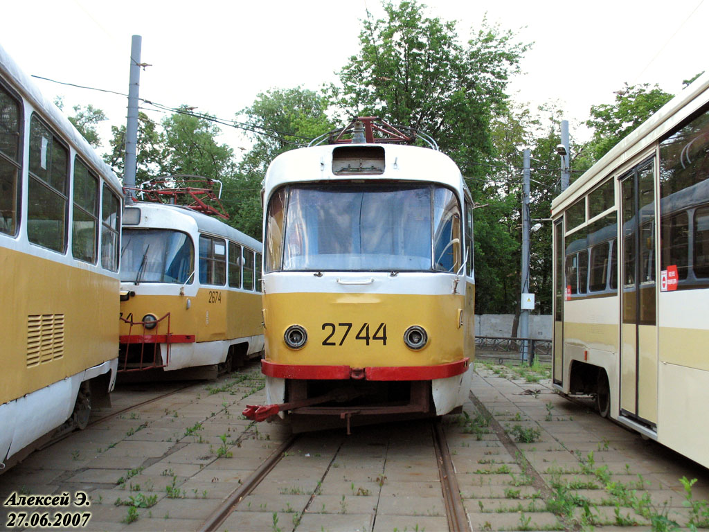 Maskva, Tatra T3SU nr. 2744