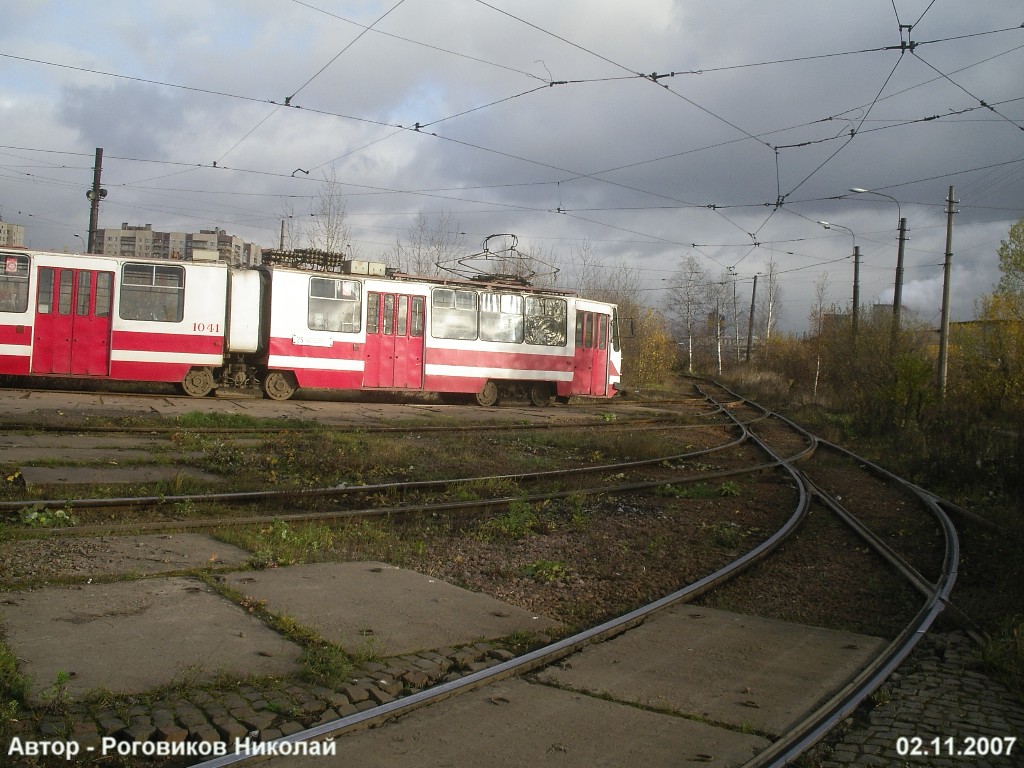 Санкт-Петербург, ЛВС-86К № 1041; Санкт-Петербург — Конечные станции и разворотные кольца Санкт-Петербург, ЛВС-86К № 1041; Санкт-Петербург — Конечные станции и разворотные кольца