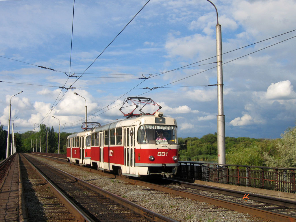 Кривой Рог, Tatra T3SU № 001
