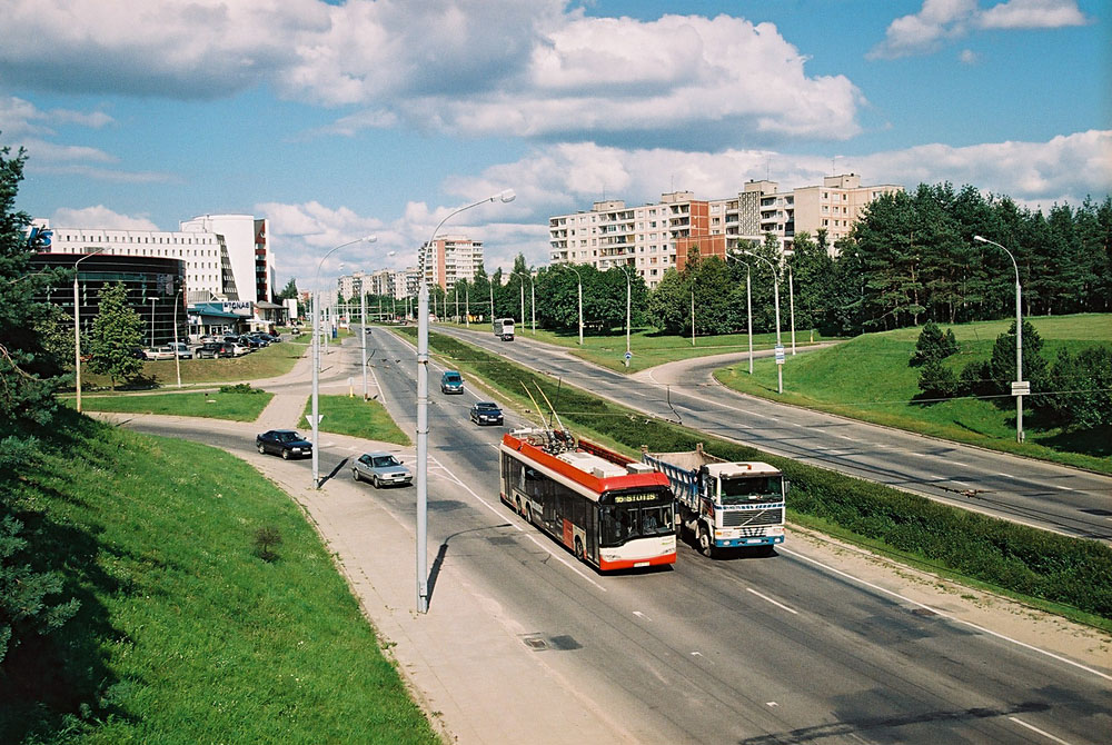 Вильнюс, Solaris Trollino II 15 AC № 2718