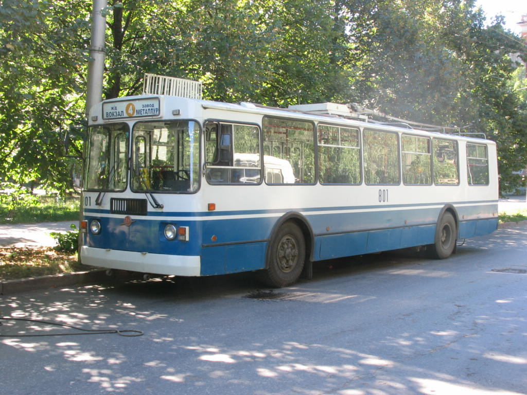 Самара, ЗиУ-682Г-016 (018) № 801; Самара — Конечные станции и кольца (троллейбус)