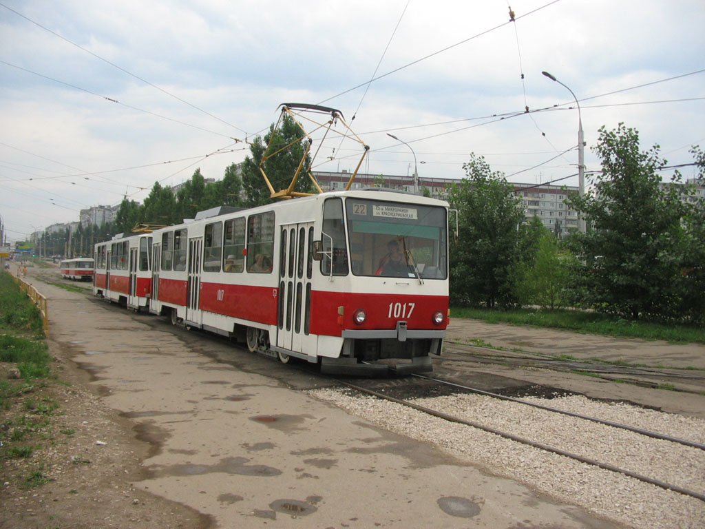 Самара, Tatra T6B5SU № 1017