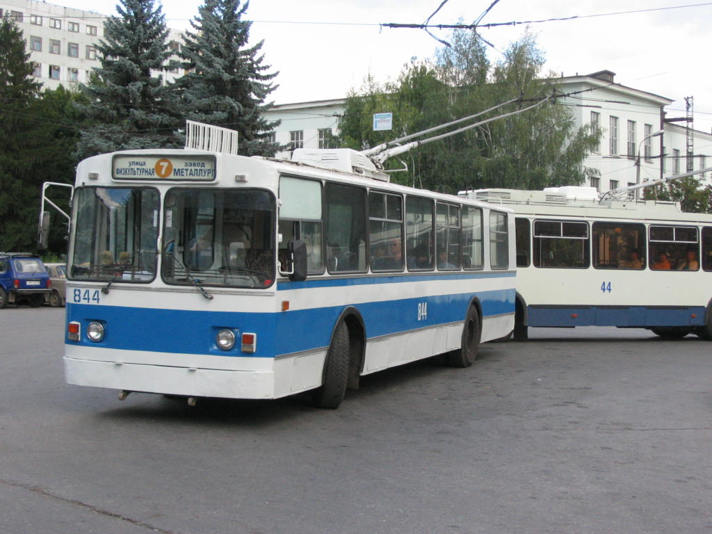 Samara, ZiU-682V [V00] № 844; Samara — Terminus stations and loops (trolleybus)