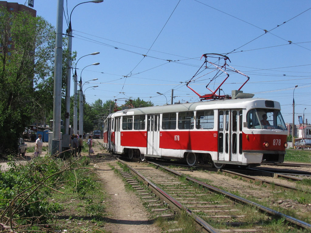Самара, Tatra T3SU № 878