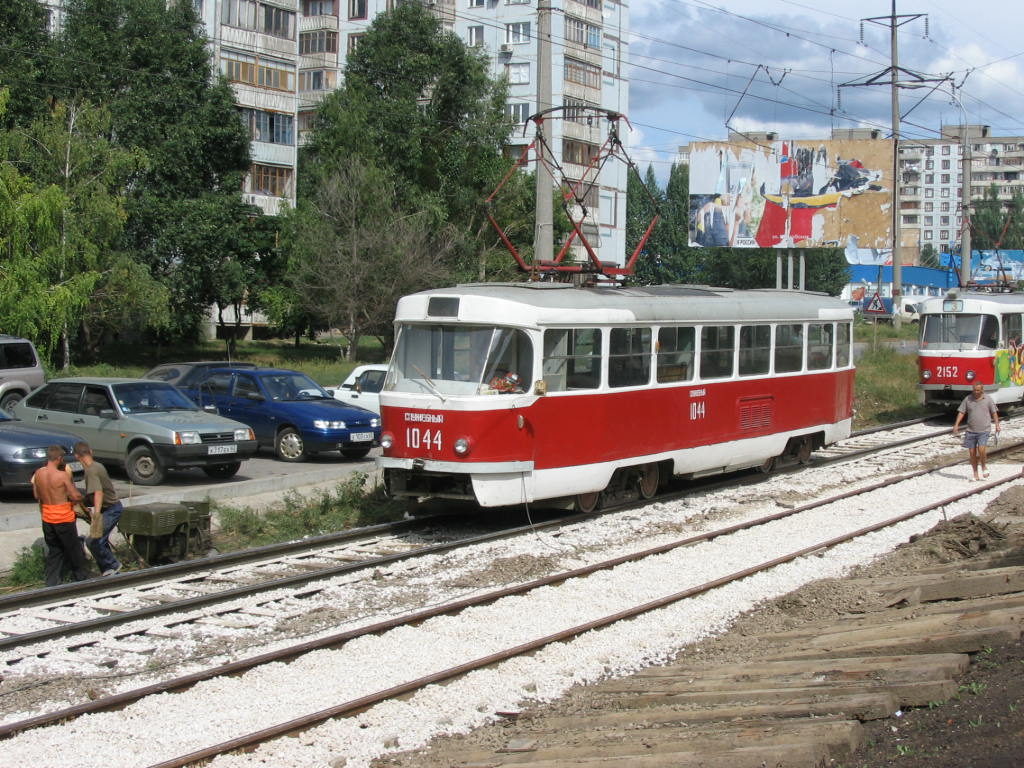 Samara, Tatra T3SU (2-door) Nr 1044; Samara — Construction and repairs of tram lines