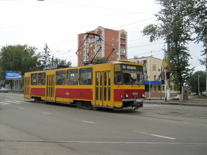 Курск, Tatra T6B5SU № 086