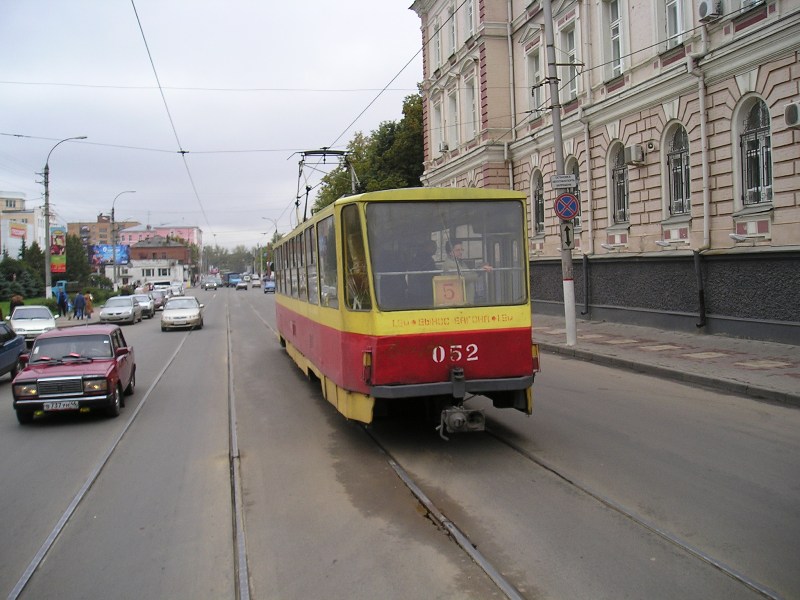 Курск, Tatra T6B5SU № 052