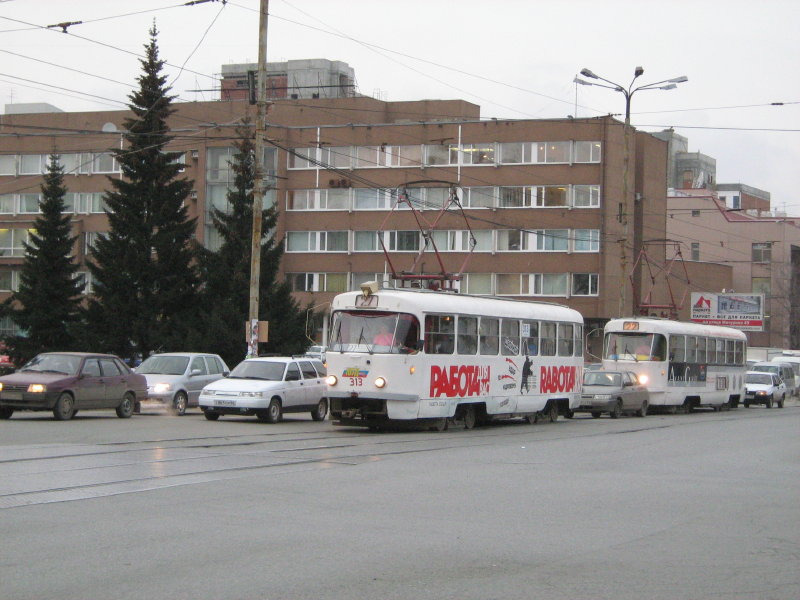 Екатеринбург, Tatra T3SU № 313