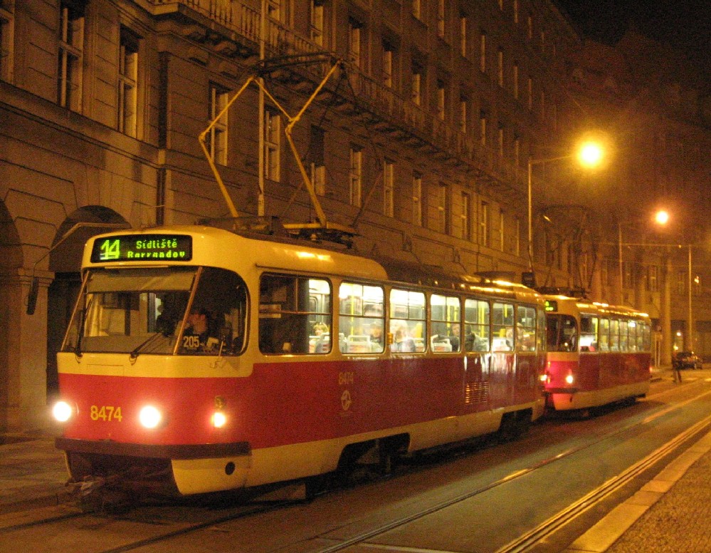 Прага, Tatra T3R.P № 8474 Прага, Tatra T3R.P № 8474