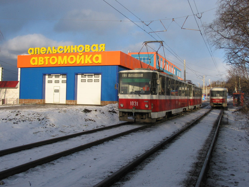 Самара, Tatra T6B5SU № 1031; Самара, Tatra T3SU № 1200