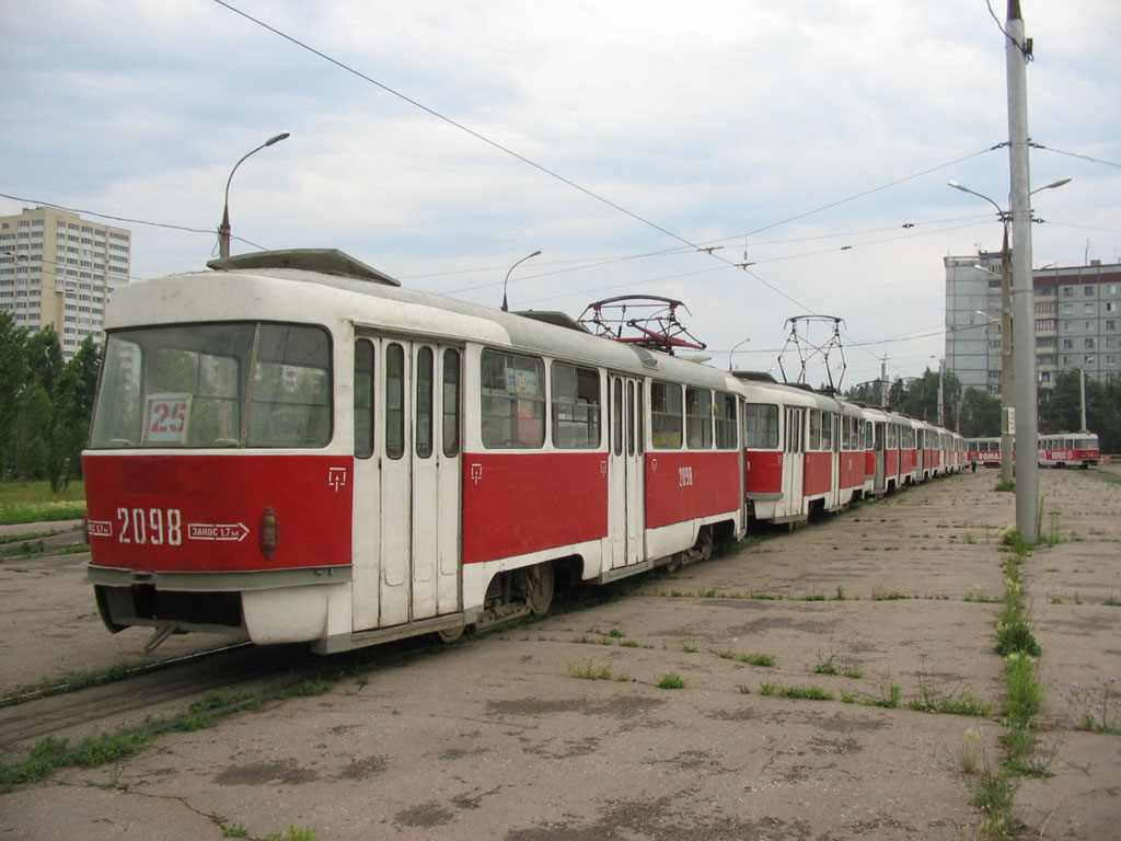 Самара, Tatra T3SU № 2098; Самара — Конечные станции и кольца (трамвай)