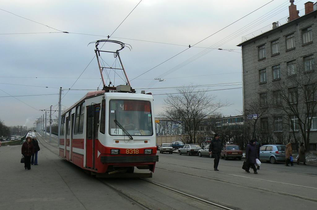 Санкт-Петербург, 71-134А (ЛМ-99АВ) № 8318 Санкт-Петербург, 71-134А (ЛМ-99АВ) № 8318