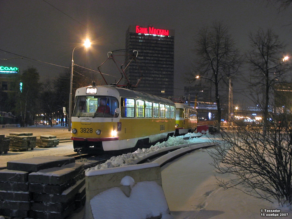 莫斯科, Tatra T3SU # 3828