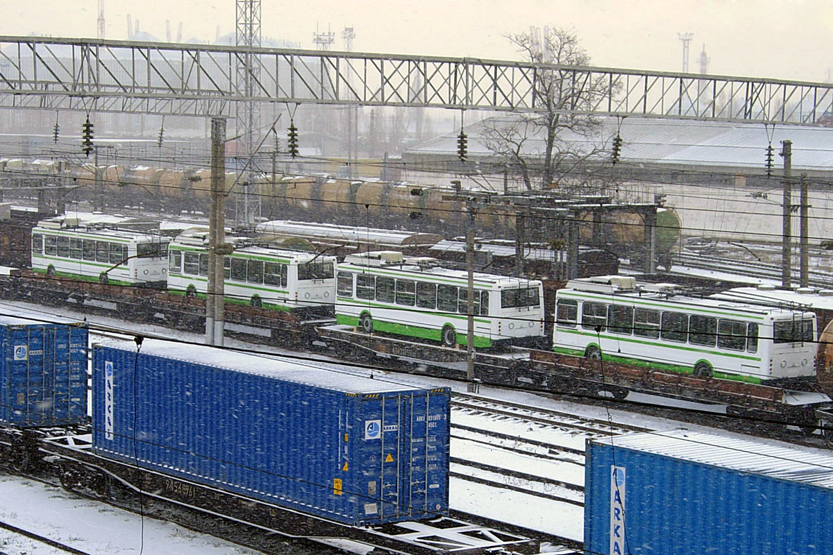 Новороссийск — Новые троллейбусы