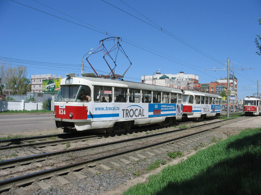 Самара, Tatra T3SU № 834